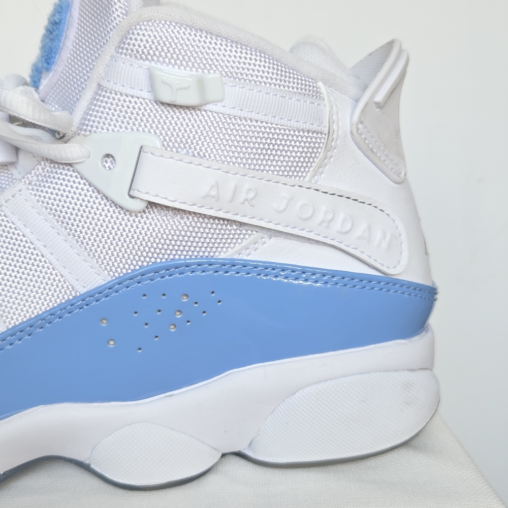 Jordan 6 Rings Blue & White Sneaker Size-8.5 - Picture 8 of 13